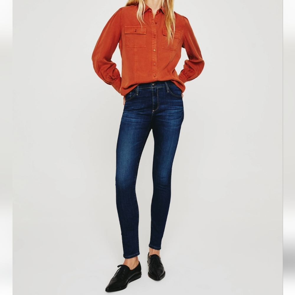 AG Adriano Goldschmied Farrah High Rise Skinny Jeans